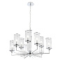 Люстра Crystal Lux GLORIA SP9 CHROME — фото 4
