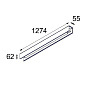 United 1x 28/54W GI накладной потолочный светильник Modular