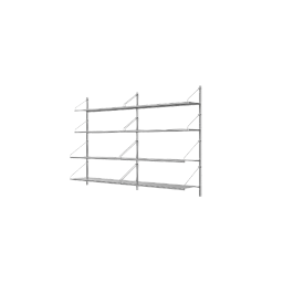 8367 Frama Shelf Library двойная настенная полка стальная 108.4×80