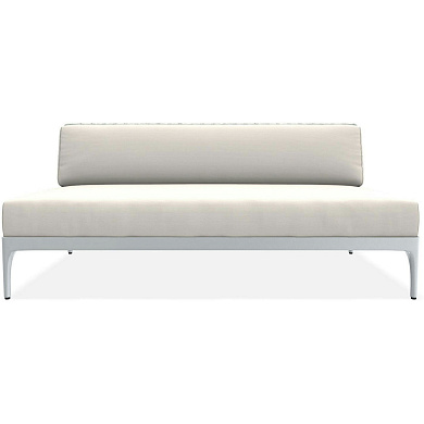 IFDMCM2D43W23 Ethimo Infinity Модульный диван XL / Центральный модуль, теплый белый