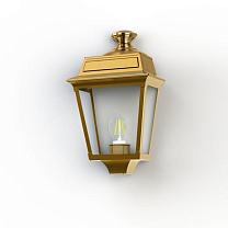 Place des Vosges 1 Tradition N° 2; Clear glass E27 105W; Tinted lacquered brass
