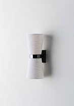 Gunmetal shown with 2 1/2 Empire in Natural Linen with Cream Card lining