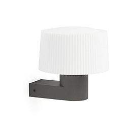 74432A-04 MUFFIN DARK GREY WALL LAMP 1XE27 MAX 15W настенный светильник Faro barcelona