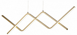 10208/S LED Escada Zigzag подвесной светильник геометрической формы