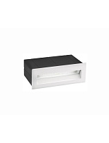 Sandy White Aluminium LED 3 Watt 202Lm 3000K 220-240 Volt 50Hz Beam Angle 17° IP54 L: 13.5 W: 8 H: 5.5 cm Cut Out: 12.7 x 4.5 cm