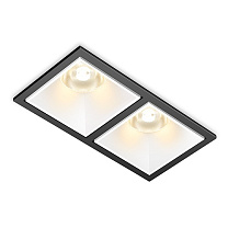 Потолочные светодиодные светильники Led technology NEW KUB IN 22.30 W 2FW NO DIM белый + черный