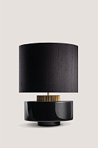 Black with White Gold collar shown with 16 Tall Cylinder in Black Silk and Cream Card Lining
