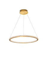 Traic Dimmable Brass Gold Aluminium & Acrylic LED 43 Watt 220-240 Volt 2729Lm 3000K IP20 D: 60 H: 150 cm