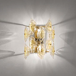 488/2A Light gold+GoldMurano IDL Sofia Настенный светильник