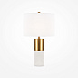 Z030TL-01BS Maytoni Bianco Настольная лампа 60W Латунь — фото 1