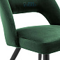 112065 Dining Chair Cipria roche green velvet Eichholtz