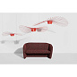 L0840115 Vertigo Petite Friture Подвесной светильник геометрический сферический малый красный лимитированный — фото 2