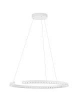 Triac Dimmable Sandy White Aluminium & Prismatic Lens LED 30 Watt 220-240 Volt 1950Lm IP20 3000K D:65 H:200 cm