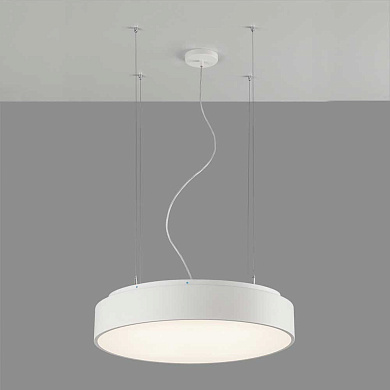 подвесной светильник с дистанционным управлением, чёрный корпус