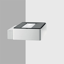 View Opti Beam Lens round large body - neutral white - DALI - up light wall washer optic 44.2W 3520lm - 4000K - DALI-2 - Colour: Black / White