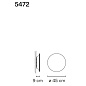 547215/11 Vibia Puck wall art 45 - 5472 настенный светильник — фото 1