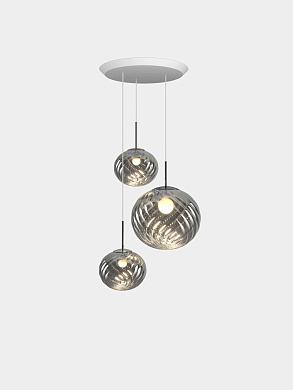 Подвесная система Tom Dixon Whirl Trio-Round