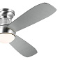 54" Bead Hugger Fan Brushed Stainless Steel люстра-вентилятор 300315BSS Kichler — фото 8