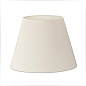 2P0231 White textile shade ø400×290 абажур Faro barcelona