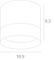 A5554PL-1BK Arte Lamp Castor точечный накладной светильник GX53 1х15W — фото 2
