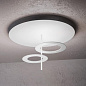 HULAHOOP-P2BIBI Icone Hula Hoop HULAHOOP LAMP. SOFFITTO 42W 3000K BIANCO Потолочный светильник — фото 1