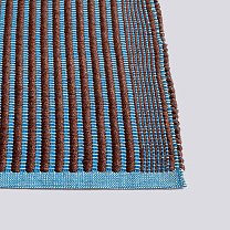 Tapis 140×200 см, каштановый с синим