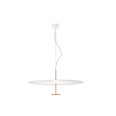 подвесной светильник с волнообразным корпусом на подвесе