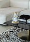Фарфоровая статуэтка Ганеши с флейтой Bansuri Ganesha Lladro, золотой люстр 01009277 — фото 1