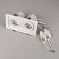Поворотный встраиваемый светильник Arlight MS-VORTEX-BUILT-S250x140-2x30W — фото 9