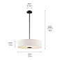 20" 3 Light Convertible Pendant Olde Bronze подвесной светильник 42121OZ Kichler — фото 6