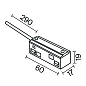 TRA034B-42W-1 Maytoni Accessories for tracks Exility Комплектующие для систем освещения с токоведущими элементами Белый — фото 1