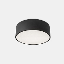 Ceiling fixture Luno Surface Opal ø400 22.4W 6500K 1892lm CRI 90 DALI DT8 Black