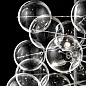 Metal Lux Atom SP 6L люстра с шестью плафонами кристалл 255.160.01 — фото 2