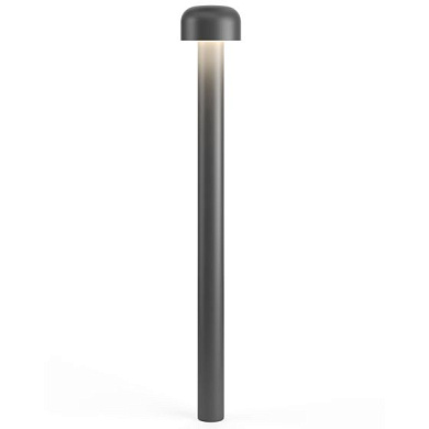 Bellhop Flos Outdoor Садовый столбик круглый серый f-o-0166