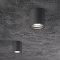 Уличный потолочный светильник Gun PL1 Ideal Lux 122687, черный — фото 3