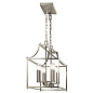 Morrigan 40" 8 Light Linear Chandelier Brushed Nickel люстра 42497NI Kichler — фото 3