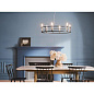 Rosalind 33.25" 6 Light Chandelier Black люстра 52490BK Kichler — фото 3