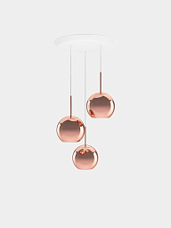 Подвесная система Tom Dixon Copper Trio-Round