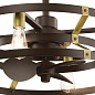 25" Cavelli Fan Satin Natural Bronze люстра-вентилятор 300040SNB Kichler — фото 4