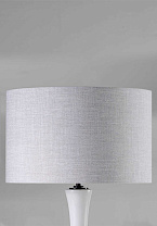 20 Straight Oval in Natural Linen with Cream Card Lining