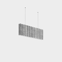 Lineal lighting system Infinite Pro Acoustic 1136mm Suspended