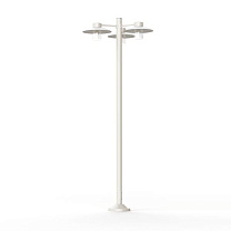 Aubanne N° 6; Clear glass E27 23W; Pure white