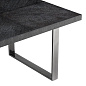 110609 Dining Table Borghese bl nicke charcoal oak veneer стул Eichholtz