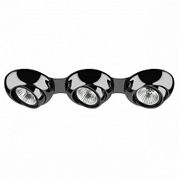 011837 Lightstar Ocula встраиваемый потолочный светильник черный с отражателями