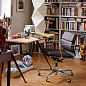 4055737331961 Soft Pad Vitra Кресло офисное чёрное с подлокотниками, средняя спинка — фото 1