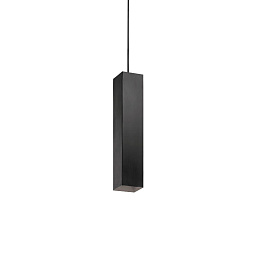 126913 Ideal lux Sky подвесной светильник черного цвета вытянутого корпуса с направленным потоком света