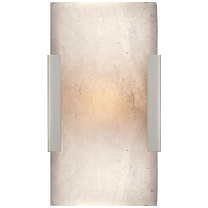 Covet Wide Clip Bath Sconce полированный никель