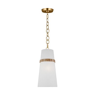 Подвесной светильник Visual Comfort Cordtlandt, ротанг AP1161RTN