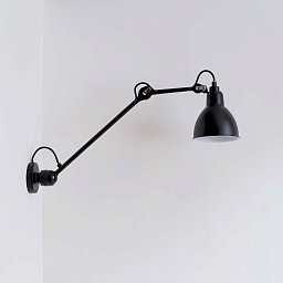 Настенный светильник Lampe Gras N°304 L40 DCW éditions, чёрный N°304 L40 BL-BL