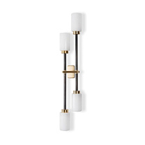 FAROL - applique double/Verre opal